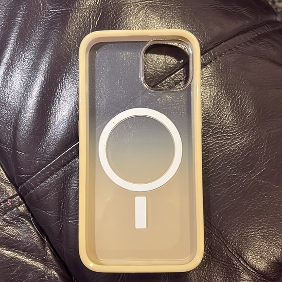 Beige/Gold Lumen Otterbox IPhone 13 IPhone 14 IPhone 15 Magsafe - Picture 5 of 7